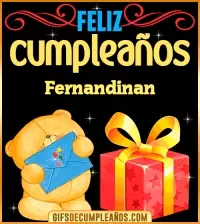 GIF Tarjetas animadas de cumpleaños Fernandinan